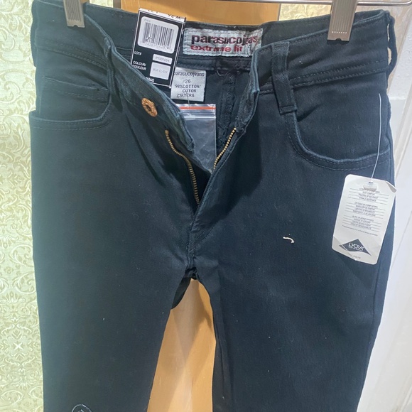 Ladies Vintage Embellished Black Parasuco Jeans Sz 26 - Picture 5 of 14